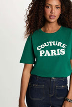 Carregar imagem no visualizador da galeria, T-shirt Morgan verde Paris
