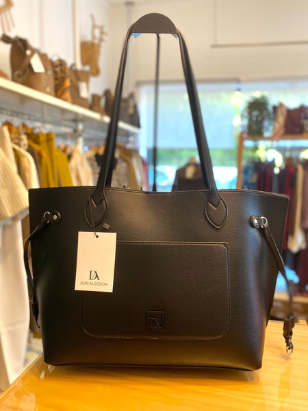 Shopper preto Don Algodon