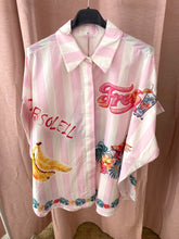 Carregar imagem no visualizador da galeria, Camisa riscas rosa Fresh
