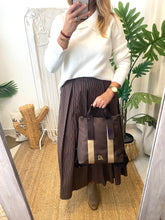 Carregar imagem no visualizador da galeria, Mochila nylon castanho/beje Don Algodon
