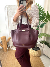 Carregar imagem no visualizador da galeria, Shopper Bordeaux Don Algodon
