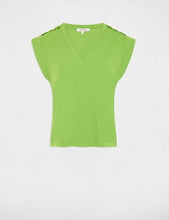Carregar imagem no visualizador da galeria, T-shirt verde MORGAN
