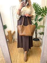 Carregar imagem no visualizador da galeria, Shopper camel Don Algodon
