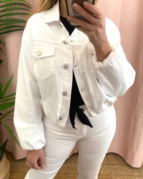 Blusão branco Bigzone
