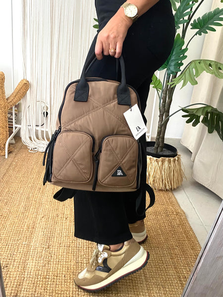Mochila nylon toupe Don Algodon
