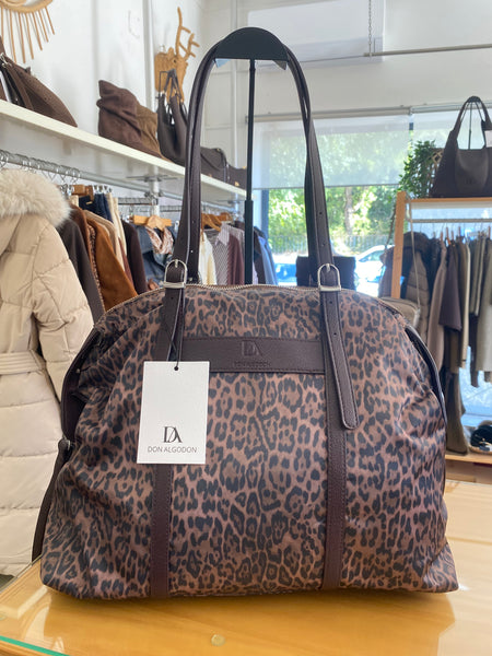 Mala Don Algodon animal print