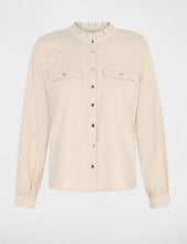 Carregar imagem no visualizador da galeria, Camisa Morgan bombazina creme
