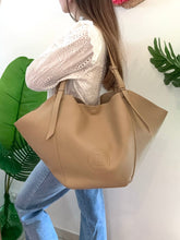Carregar imagem no visualizador da galeria, Shopper camel Don Algodon
