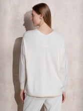 Carregar imagem no visualizador da galeria, Camisola de malha fininha branco Smf
