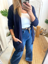 Carregar imagem no visualizador da galeria, Casaco Viril Open marinho  Vila
