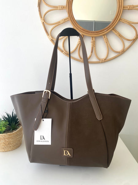 Shopper castanho Don Algodon