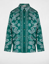 Carregar imagem no visualizador da galeria, Camisa Morgan cornucópias verde
