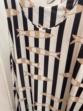 Carregar imagem no visualizador da galeria, Vestido comprido malha fria sardinhas
