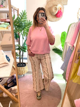 Carregar imagem no visualizador da galeria, T-shirt microfibra macia rosa
