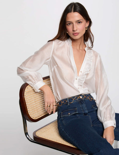 Camisa branca MORGAN