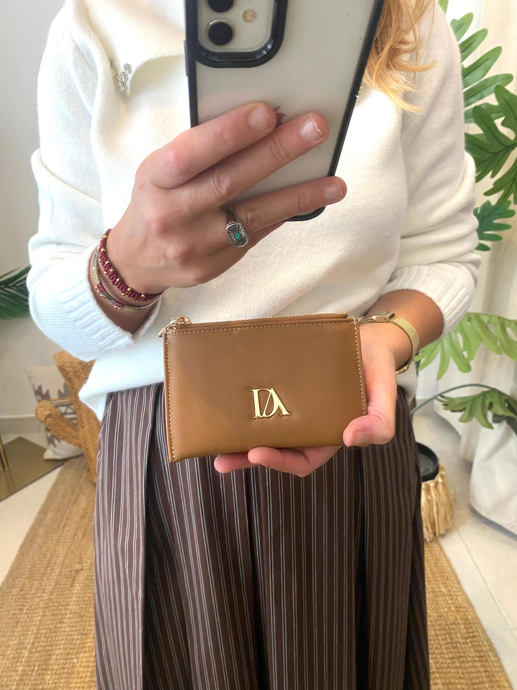 Carteira camel Don Algodon