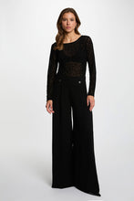 Carregar imagem no visualizador da galeria, Camisola MORGAN leopardo preto
