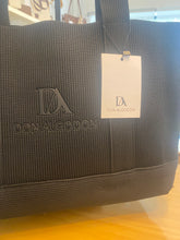 Carregar imagem no visualizador da galeria, Mala Don Algodon Shopper preto
