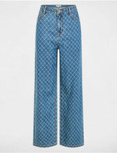 Carregar imagem no visualizador da galeria, Calça ganga wide leg MORGAN
