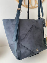 Carregar imagem no visualizador da galeria, Shopper azul Don Algodon
