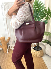 Carregar imagem no visualizador da galeria, Shopper Bordeaux Don Algodon

