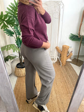 Carregar imagem no visualizador da galeria, Cardigan Viril V bordeaux Vila
