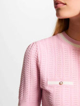 Carregar imagem no visualizador da galeria, Camisola de malha rosa MORGAN
