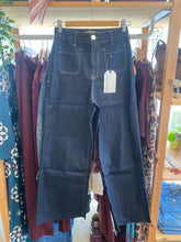 Carregar imagem no visualizador da galeria, Calças wide leg denim brut Bigzone
