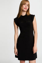 Carregar imagem no visualizador da galeria, Vestido de malha preto Morgan
