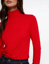 Carregar imagem no visualizador da galeria, Camisola Morgan gola alta vermelho
