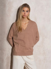 Carregar imagem no visualizador da galeria, Camisola de malha fininha camel Smf
