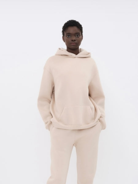 Sweat oversize beje Lumina