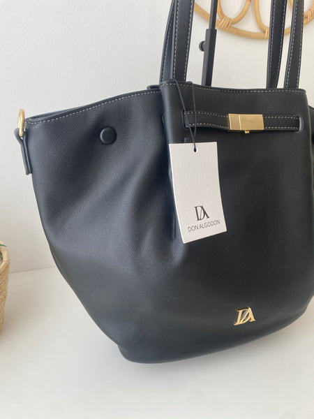 Shopper preto Don Algodon