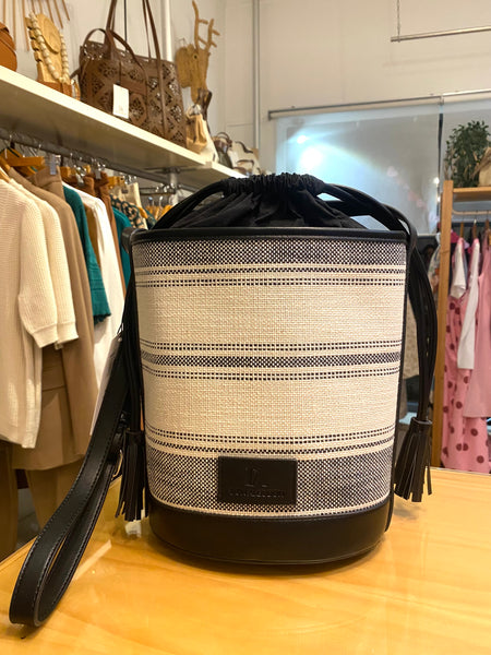 Mala redonda de traçar mesclada Don Algodon