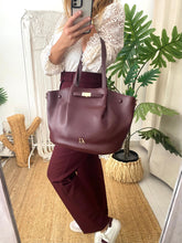 Carregar imagem no visualizador da galeria, Shopper Bordeaux Don Algodon
