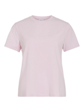 Carregar imagem no visualizador da galeria, T-shirt Vila algodão rosa claro
