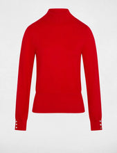 Carregar imagem no visualizador da galeria, Camisola Morgan gola alta vermelho
