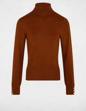 Carregar imagem no visualizador da galeria, Camisola de gola alta tijolo Morgan

