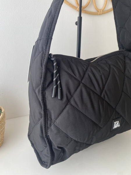 Mala de ombro nylon preto Don Algodon