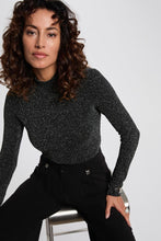 Carregar imagem no visualizador da galeria, Camisola cinza brilhos Morgan
