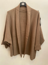 Carregar imagem no visualizador da galeria, Kimono de malha toupe
