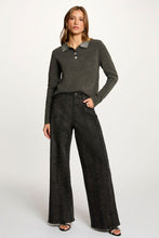 Carregar imagem no visualizador da galeria, Camisola de malha com brilhantes cinza Morgan
