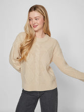 Carregar imagem no visualizador da galeria, Camisola beje Vilou
