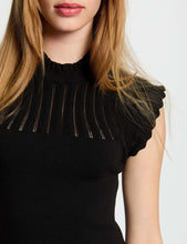 Carregar imagem no visualizador da galeria, Vestido de malha preto Morgan
