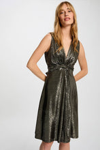 Carregar imagem no visualizador da galeria, Vestido metalizado Morgan
