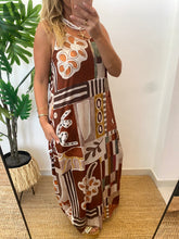 Carregar imagem no visualizador da galeria, Vestido comprido malha fria estampa toscana
