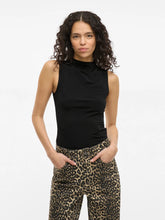 Carregar imagem no visualizador da galeria, Top meia gola preto Vileoa
