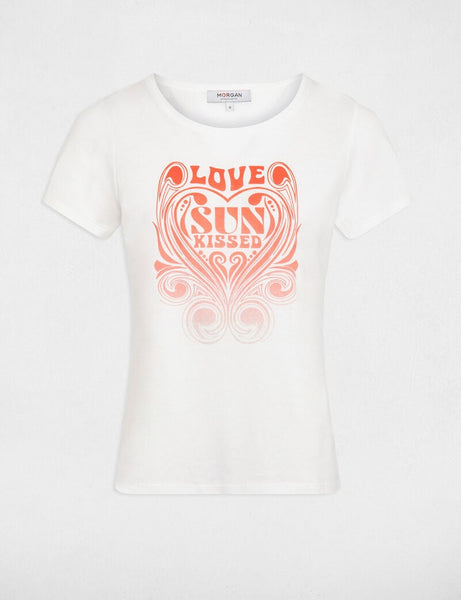 T-shirt sun kissed Morgan