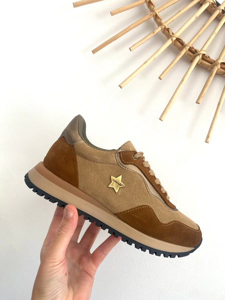 Ténis Run Brown Cubanas