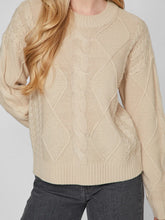 Carregar imagem no visualizador da galeria, Camisola beje Vilou

